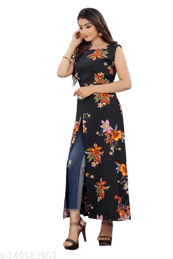 Kremiza Faishonable Women Printed Dress  - XL