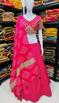 Ankita Lokhande Replica Design Lehenga Choli