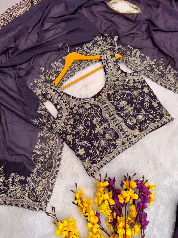 Pure Real Modelling Shoot Designer Indo Western Outfit - L