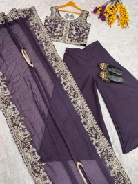 Pure Real Modelling Shoot Designer Indo Western Outfit - L