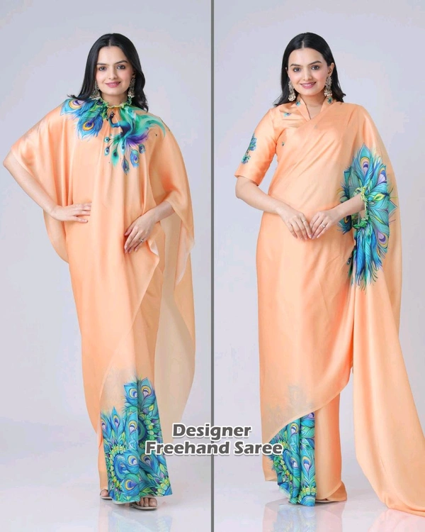 Hands Free Ready To Wear Saree - Design 5