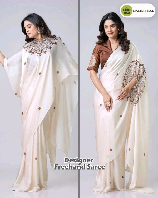 Hands Free Ready To Wear Saree - Design 6