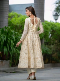 Readymade Alia Cut Anarkali Suit - L