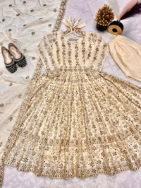 Readymade Alia Cut Anarkali Suit - L