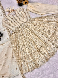 Readymade Alia Cut Anarkali Suit - L
