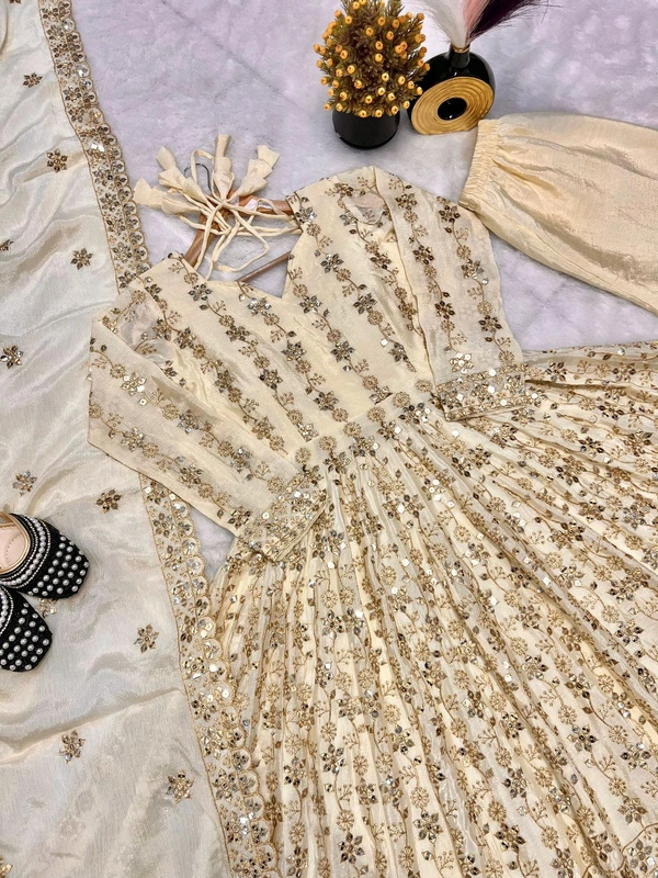Readymade Alia Cut Anarkali Suit - XL