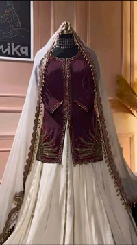 Latest Style Indo Western Lehenga Choli - L
