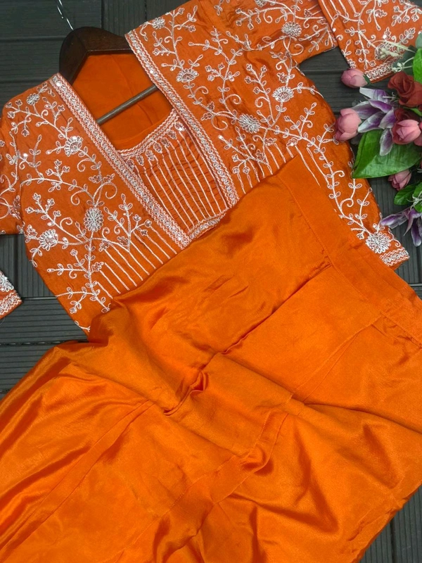 Hot Selling Indo Western Outfit - Orange
