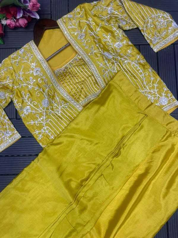 Hot Selling Indo Western Outfit - Yellow