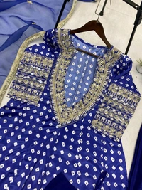 Ready To Wear Kurta Pant With Tube Blouse - L