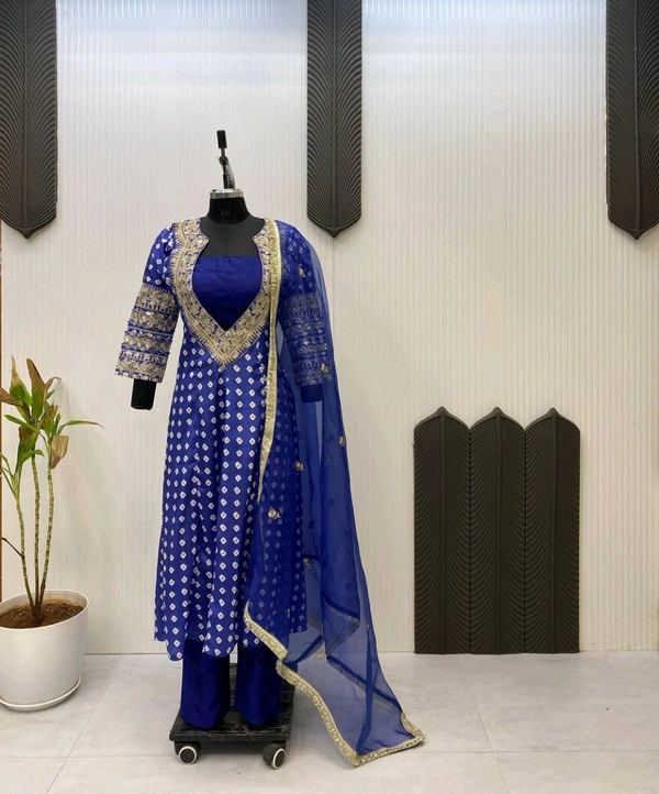 Ready To Wear Kurta Pant With Tube Blouse - XXL