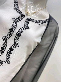 Designer Organza Silk Farsi Salwar Suit - XXL