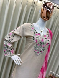 Exclusive Readymade Farsi Salwar Suit - M