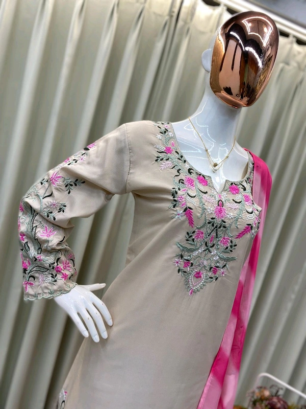 Exclusive Readymade Farsi Salwar Suit - M