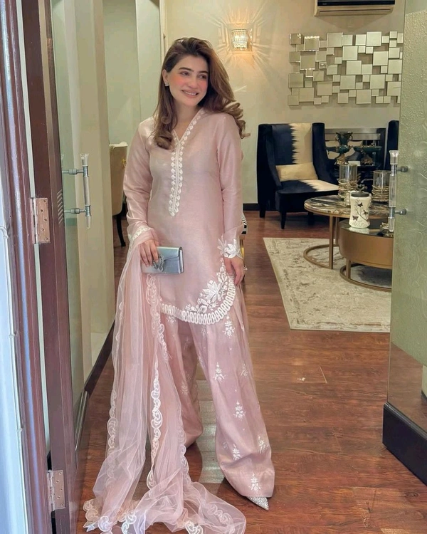 Launching Roman Silk Farsi Salwar Suit - XXL