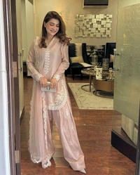 Launching Roman Silk Farsi Salwar Suit - XXL