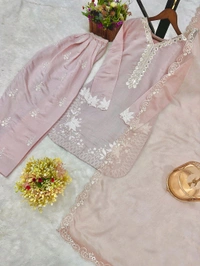 Launching Roman Silk Farsi Salwar Suit - XXL