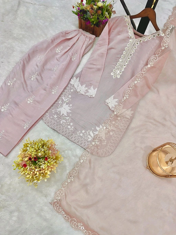Launching Roman Silk Farsi Salwar Suit - XXL