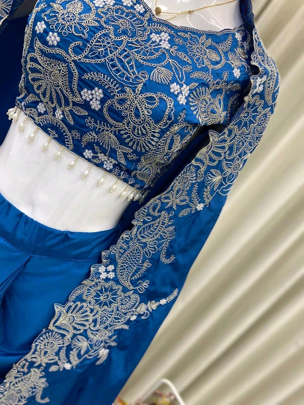 Ready To Wear Partywear Indo Western Outfit - Free Size Upto 44
