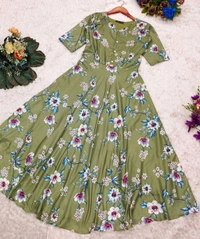 Soft Cotton Maxi Dress - XL