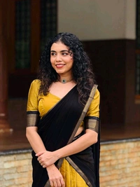 South Indian Style Cotton Lehenga