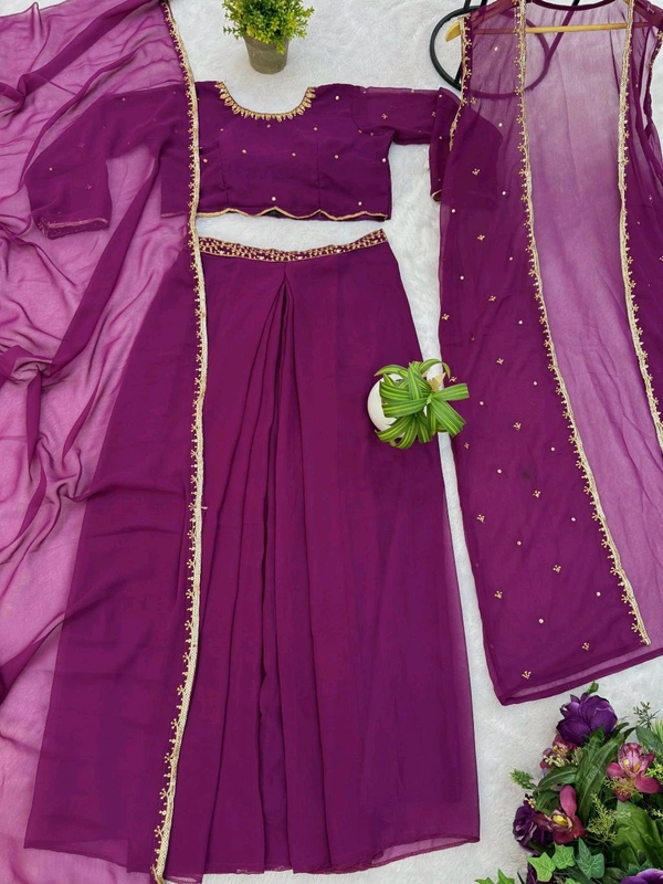 Ready To Wear One Lehenga Four Style