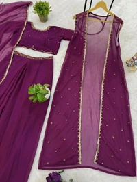 Ready To Wear One Lehenga Four Style