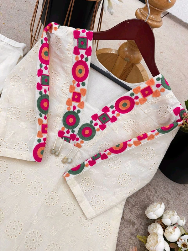 Trending Khadi Cotton Co Ord Set - L