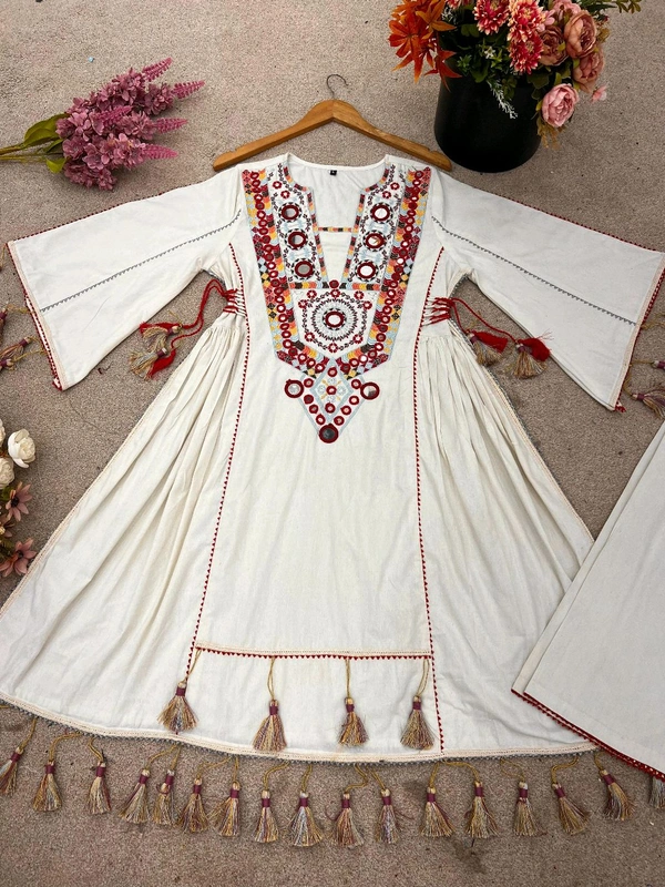 Premium Quality Khadi Cotton Co-Ord Set - M