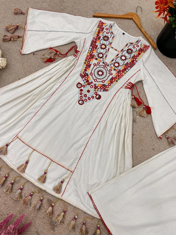 Premium Quality Khadi Cotton Co-Ord Set - M