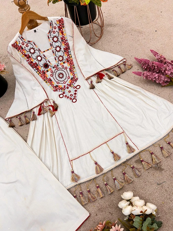 Premium Quality Khadi Cotton Co-Ord Set - M