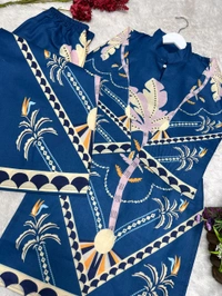 Designer Cotton Co-Ord Set - XXL