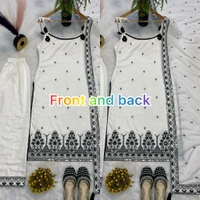 Latest Trendy Sleeveless Suit - L