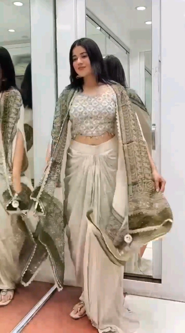 Customer Favourite Partywear Indo Western Outfit - XL Upto XXL inch