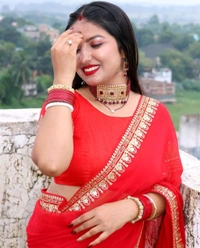 Sada Saubhagyavati Bhava Saree With Blouse