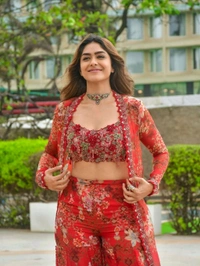 Mrunal Thakur Inspired Indo Western Outfit - XL
