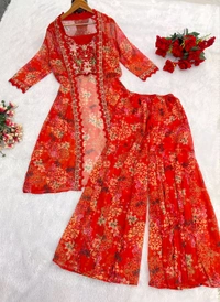 Mrunal Thakur Inspired Indo Western Outfit - XL