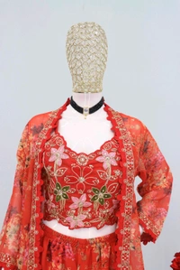 Mrunal Thakur Inspired Indo Western Outfit - XXL With 3XL Margin