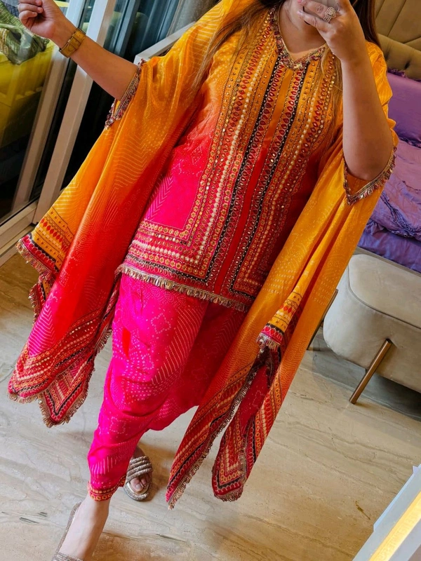 Festive Special Kaftan Dhoti Set - 38