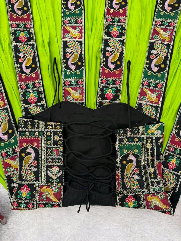 Navratri Special Indo Western Lehenga - M