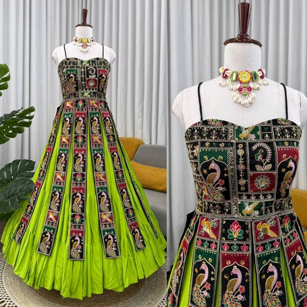 Navratri Special Indo Western Lehenga - XL