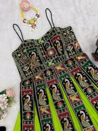 Navratri Special Indo Western Lehenga - XL