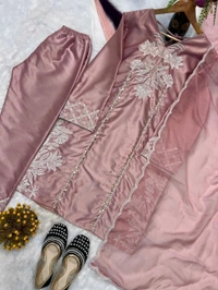 Partywear Farsi Salwar Suit - M