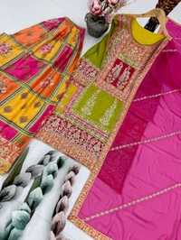 Designer Heavy Pakistani Sharara Suit - M