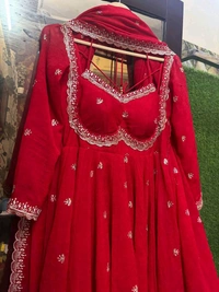 Karwa Chauth Special Fully Readymade Heavy Suit - XL