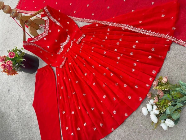 Karwa Chauth Special Fully Readymade Heavy Suit - XL