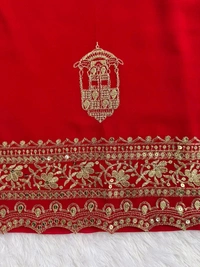 Partywear Sleeveless Sharara Suit - XL