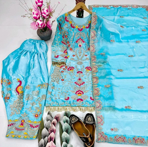 Heavy Designer Jimmo Choo Plazzo Suit - L, Blue