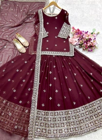 Ready To Wear Indo Western Lehenga - XL