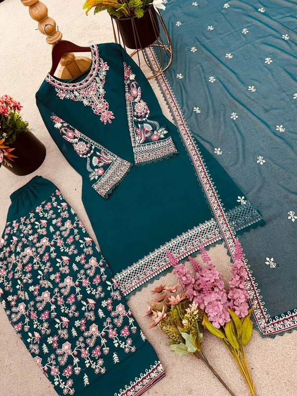 Mehendi Function Special Punjabi Dhoti Suit - M